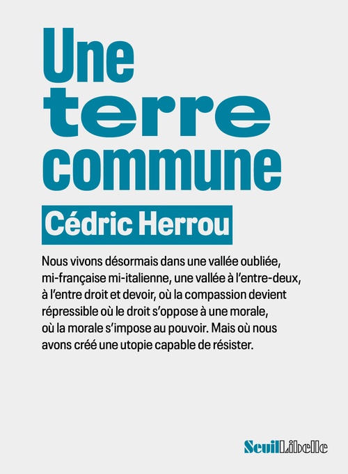 ebook cover of Une terre commune, by Cédric Herrou