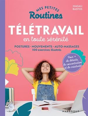 Couverture ebook de Mes petites routines - Télétravail en toute sérénité, de Magali Bastos