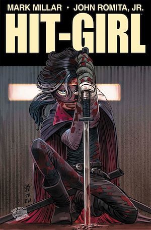ebook cover of Hit-Girl, by Mark Millar, John Romita Jr.