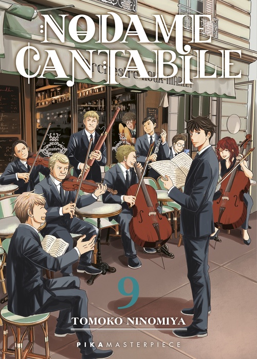 Couverture ebook de Nodame Cantabile T09, de Tomoko Ninomiya
