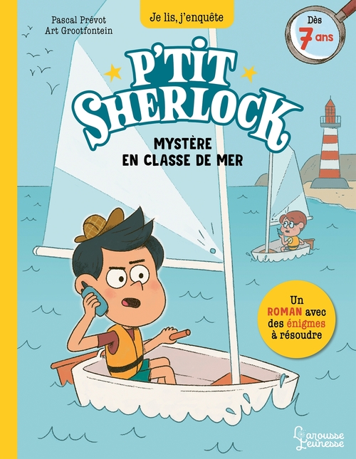Couverture ebook de Mystère en classe de mer, de Pascal Prévôt
