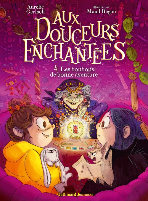 ebook cover of Aux douceurs enchantées (Tome 4) - Les bonbons de bonne aventure, by Aurélie Gerlach