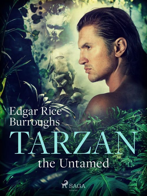 ebook cover of Tarzan the Untamed, by Edgar Rice Burroughs