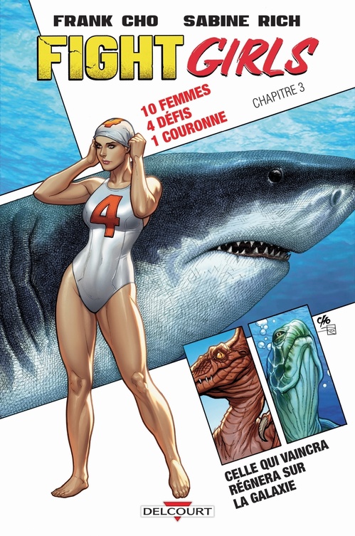 Couverture ebook de Fight Girls chapitre 3, de Frank Cho