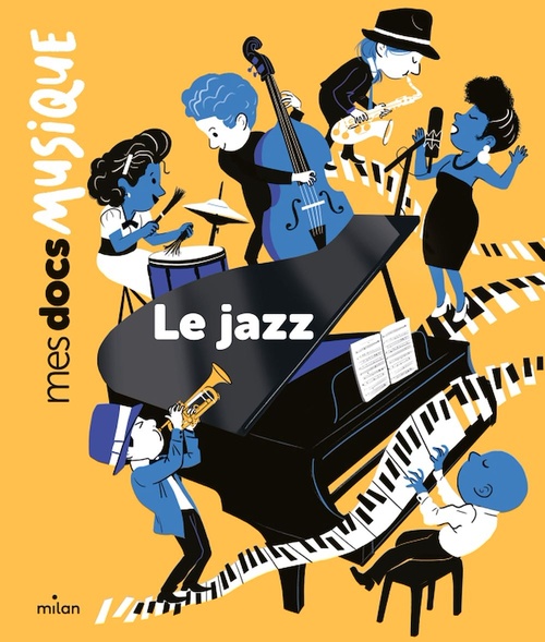 Couverture ebook de Le jazz, de Astrid Dumontet