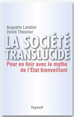 ebook cover of La société translucide, by Augustin Landier, David Thesmar