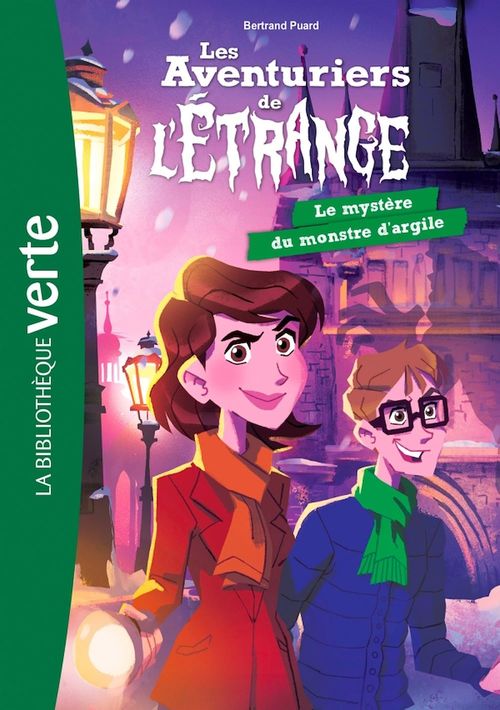 Couverture ebook de Les aventuriers de l'étrange 06 - Le mystère du monstre d'argile, de Bertrand Puard