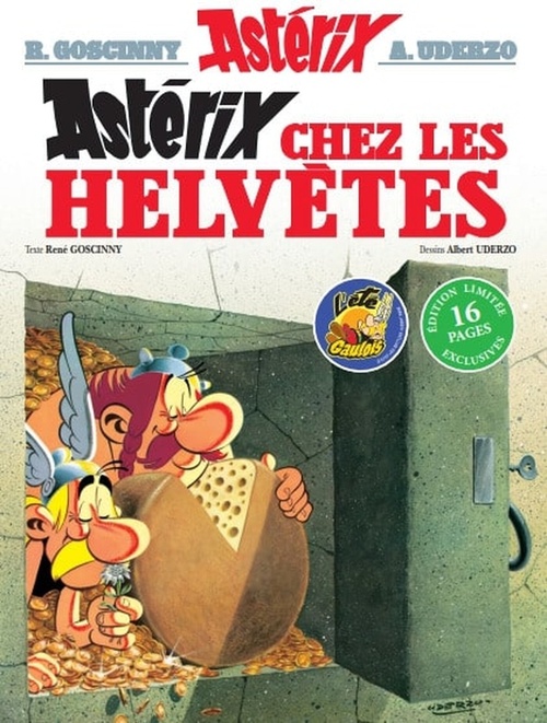 ebook cover of Astérix chez les Helvètes - Édition spéciale, by René Goscinny, Albert Uderzo