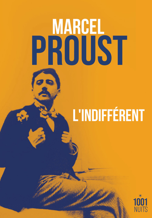 ebook cover of L'indifférent, by Marcel Proust