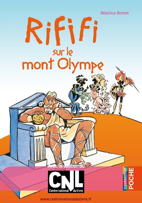 Couverture ebook de Rififi sur le mont Olympe, de Béatrice Bottet