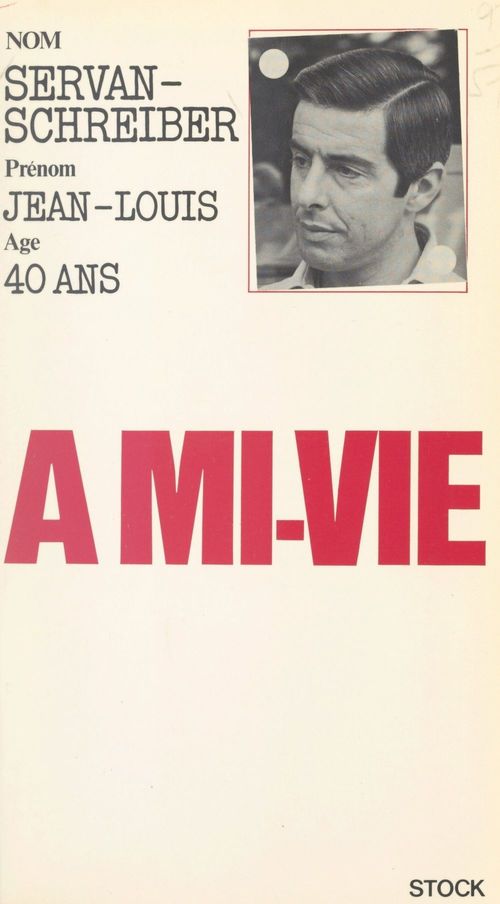 ebook cover of À mi-vie, by Jean-louis Servan-schreiber