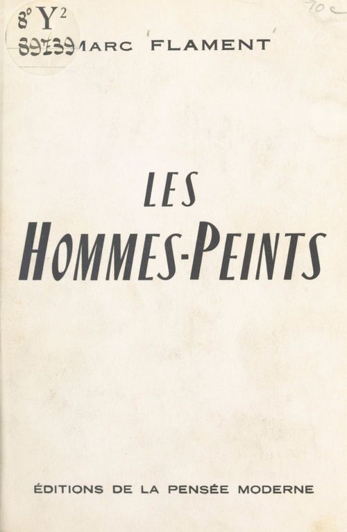 Couverture ebook de Les hommes-peints, de Marc Flament