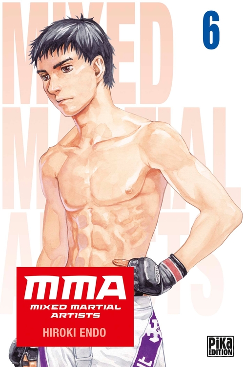 Couverture ebook de MMA - Mixed Martial Artists T06, de Hiroki Endo
