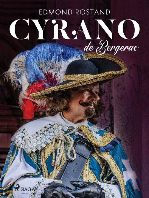 ebook cover of Cyrano de Bergerac, by Edmond Rostand