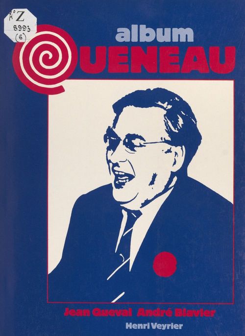 ebook cover of Raymond Queneau, by Jean Queval