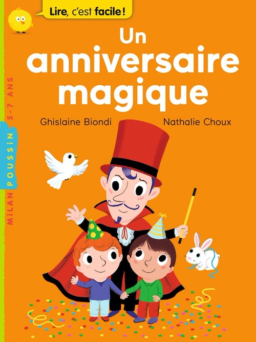 ebook cover of Un anniversaire magique, by Ghislaine Biondi