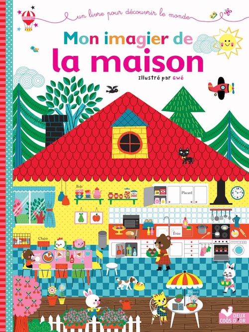 ebook cover of Mon imagier de la maison, by Gwé