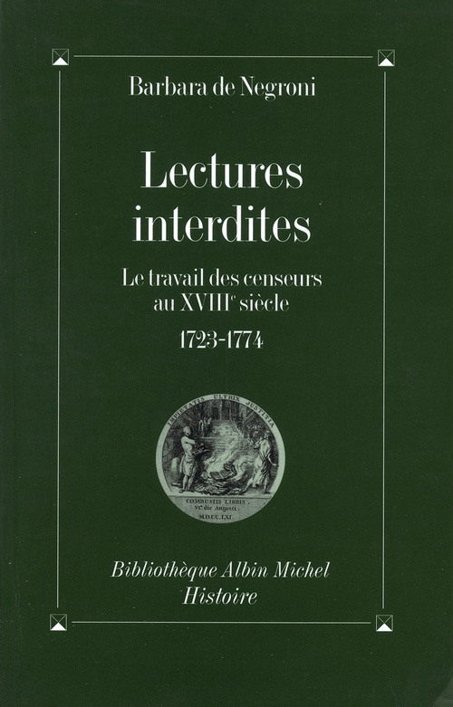 ebook cover of Lectures interdites, by Barbara De Negroni
