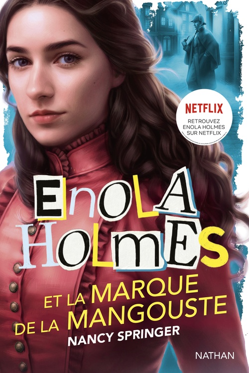 ebook cover of Enola Holmes et la marque de la mangouste, by Nancy Springer