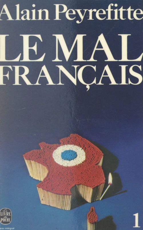 Couverture ebook de Le mal français (1), de Alain Peyrefitte