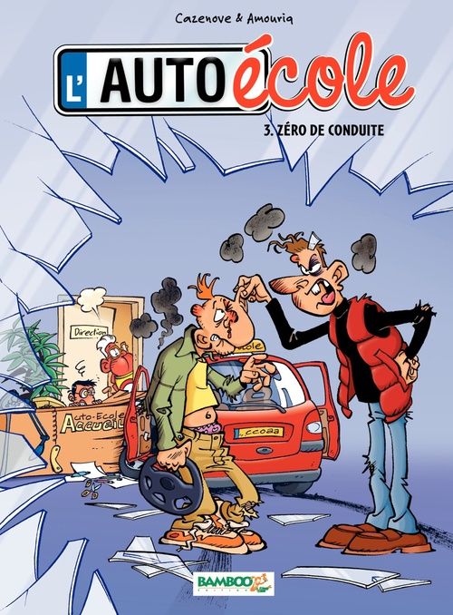 ebook cover of L'Auto-École - Tome 3, by Amouriq/Cazenove, Christophe Cazenove, André Amouriq