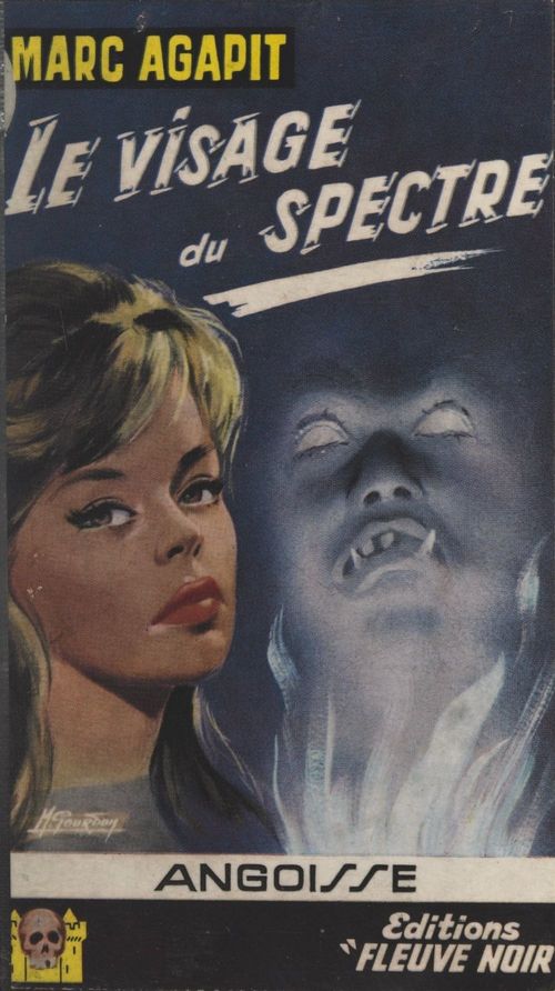Couverture ebook de Le visage du spectre, de Marc Agapit