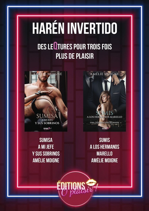 Couverture ebook de Harén invertido, de Amelie Moigne