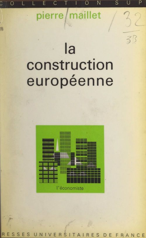 ebook cover of La construction européenne, by Pierre Maillet