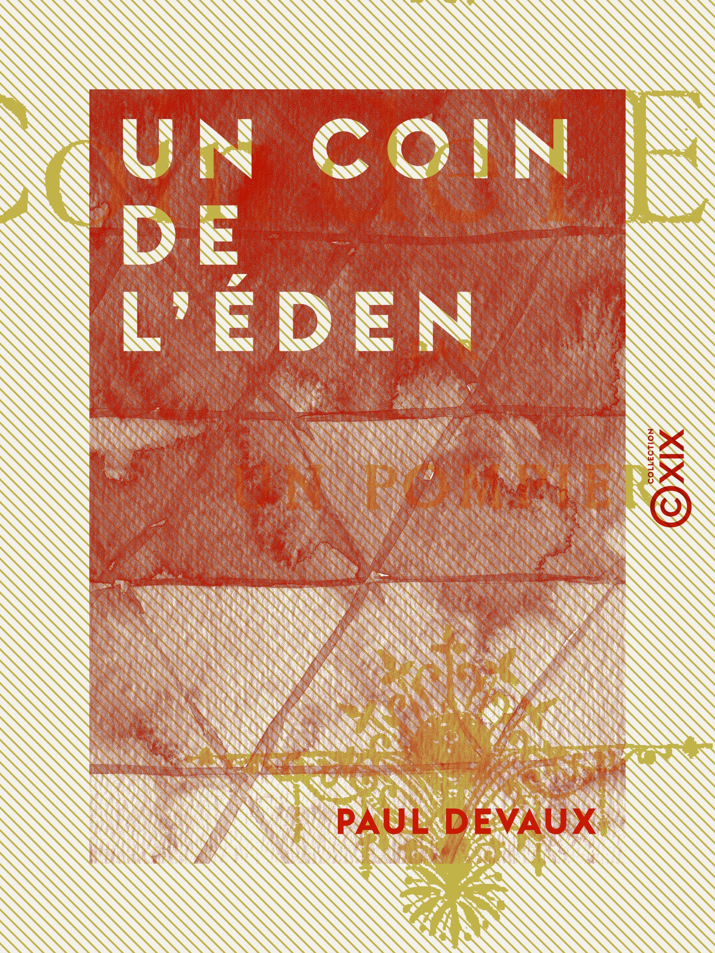 Couverture ebook de Un coin de l'Éden, de Paul Devaux