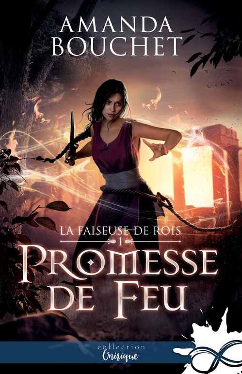 ebook cover of Promesse de feu, by Amanda Bouchet