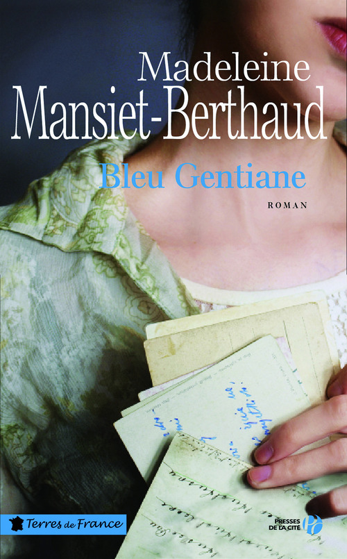 ebook cover of Bleu Gentiane, by Madeleine Mansiet-Berthaud
