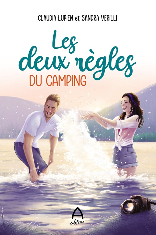 Couverture ebook de Les deux règles du camping, de Lupien Claudia, Sandra Verilli