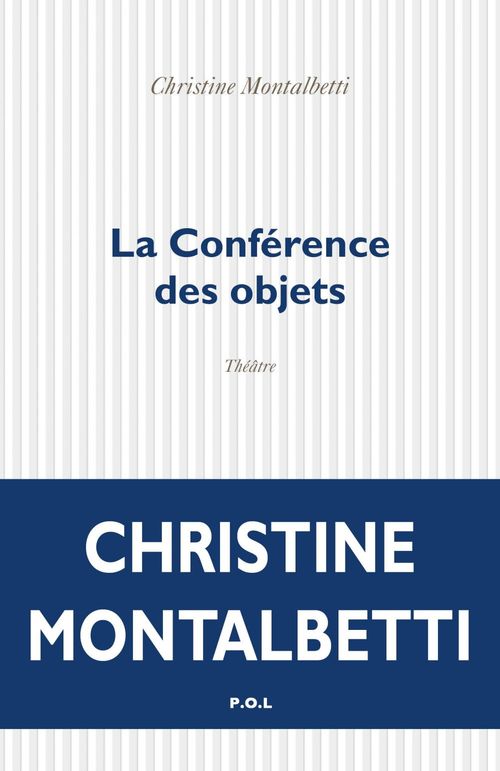 ebook cover of La Conférence des objets, by Christine Montalbetti