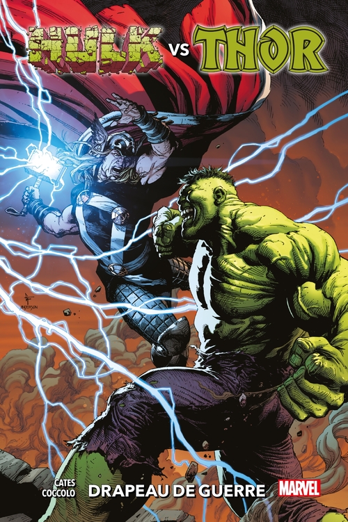 ebook cover of Hulk vs Thor : Drapeau de guerre, by Donny Cates