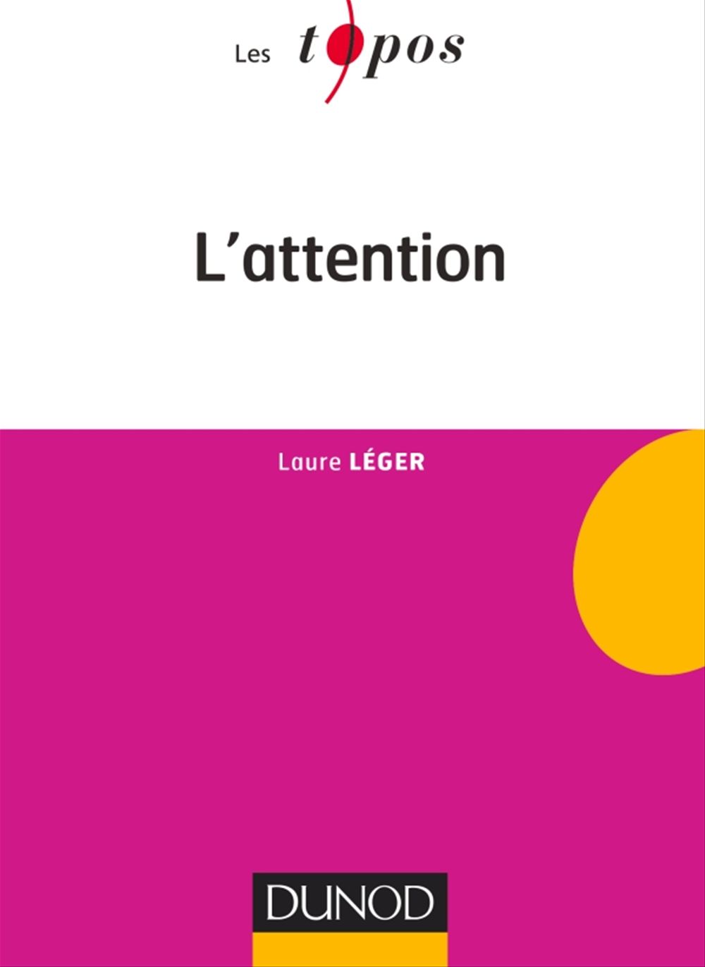 Couverture ebook de L'attention, de Laure Léger