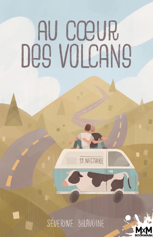 Couverture ebook de Au coeur des Volcans, de Séverine Balavoine