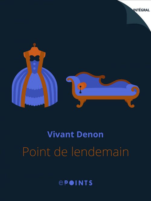 Couverture ebook de Point de lendemain, de Vivant  Denon