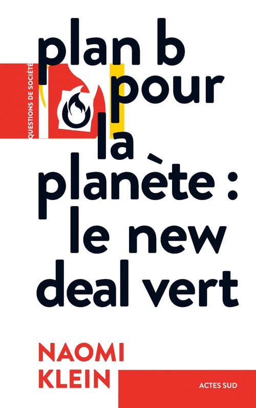 Couverture ebook de Plan B pour la planète : Le New Deal vert, de Naomi Klein