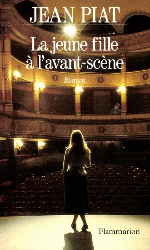 Couverture ebook de La jeune fille à l'avant-scène, de Jean Piat
