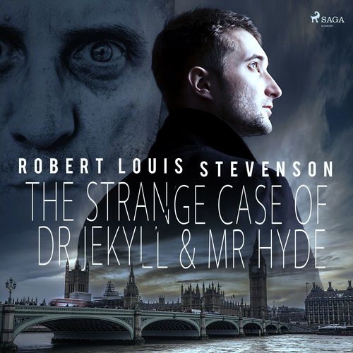 audiobook cover of The Strange Case of Dr Jekyll & Mr Hyde, by Robert Louis Stevenson