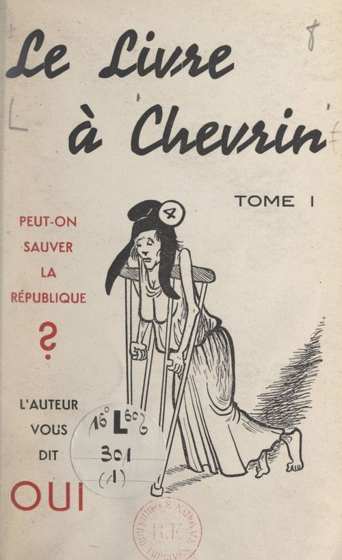 Couverture ebook de Le livre à Chevrin (1). Peut-on sauver la République ?, de Pierre Chevrin