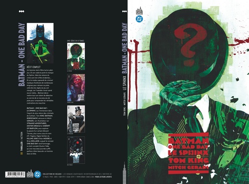 Couverture ebook de Batman - One Bad Day : Le Sphinx, de Tom King