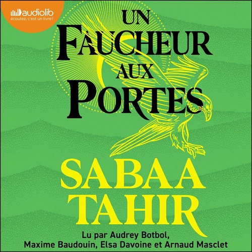 audiobook cover of Un faucheur aux portes, by Sabaa TAHIR