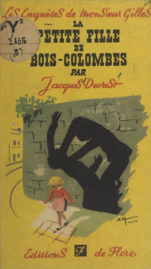 Couverture ebook de La petite fille de Bois-Colombes, de Jacques Decrest
