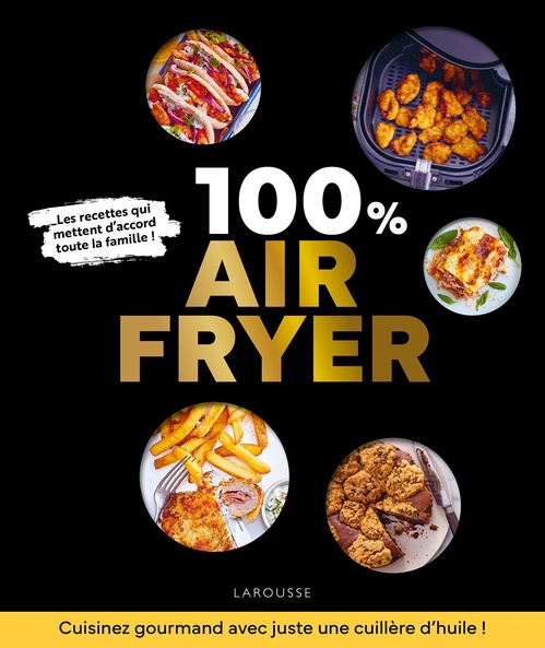 ebook cover of 100 % air fryer, by Pauline Dubois-Platet