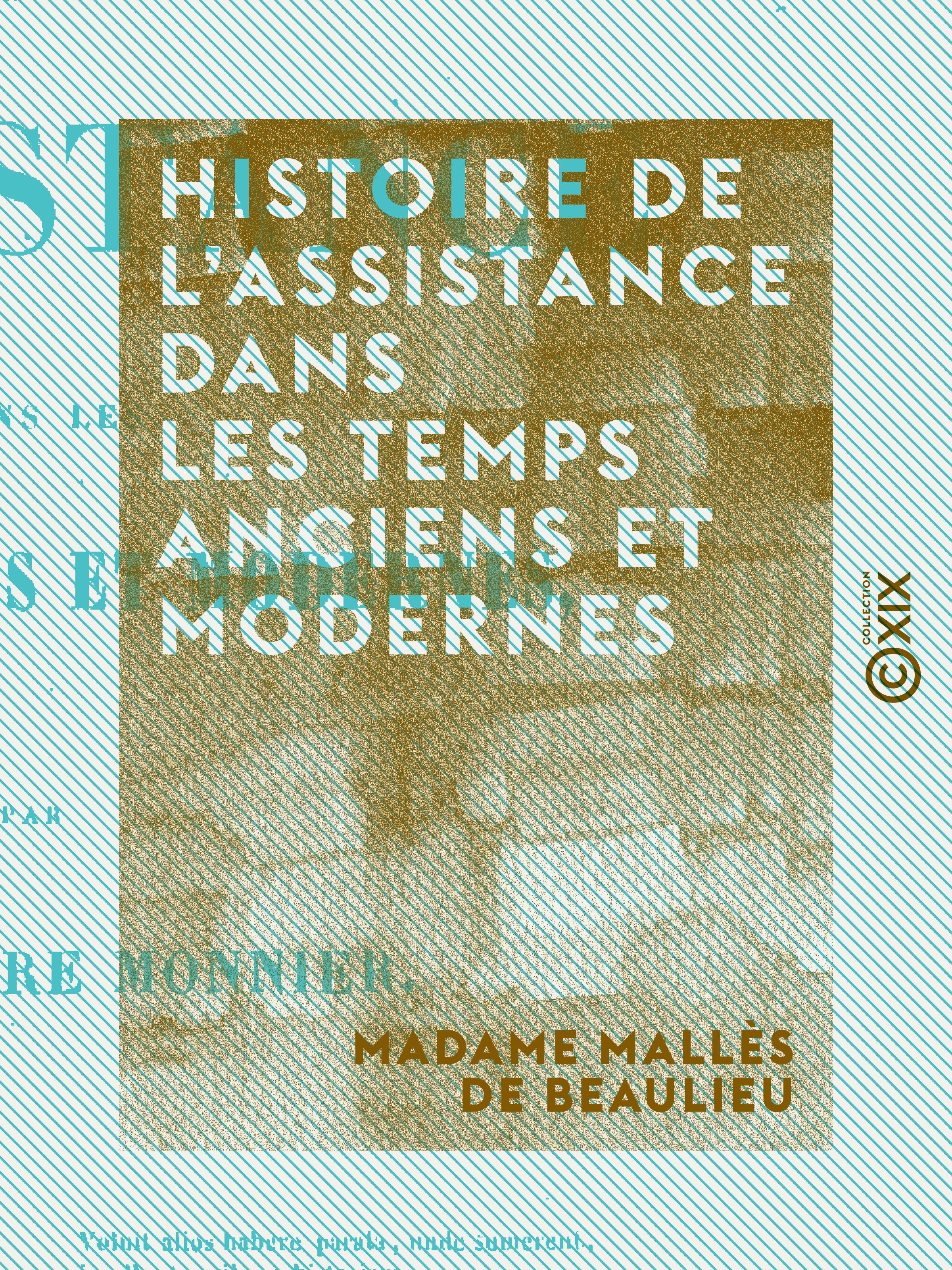 ebook cover of Histoire de l'assistance dans les temps anciens et modernes, by Alexandre Monnier