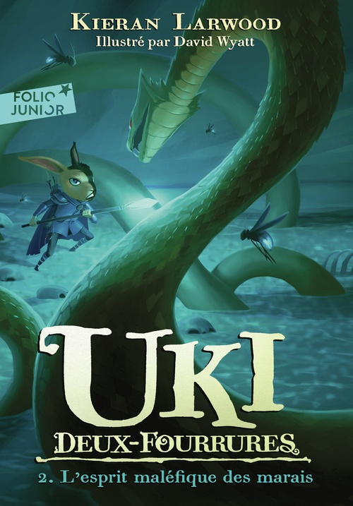 ebook cover of Uki Deux-Fourrures (Tome 2) - L'esprit maléfique des marais, by Kieran Larwood
