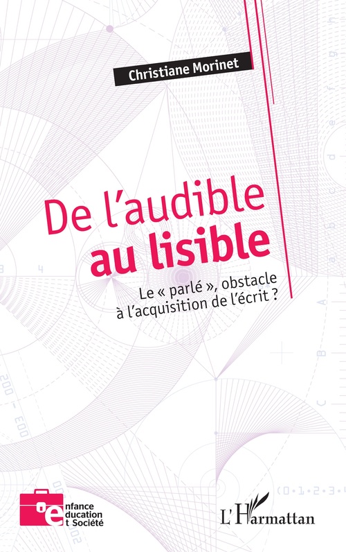 Couverture ebook de De l'audible au lisible, de Christiane Morinet