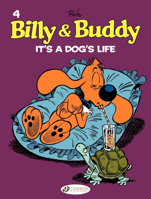 Couverture ebook de Billy & Buddy - Volume 4 - It's a Dog's Life, de Jean Roba