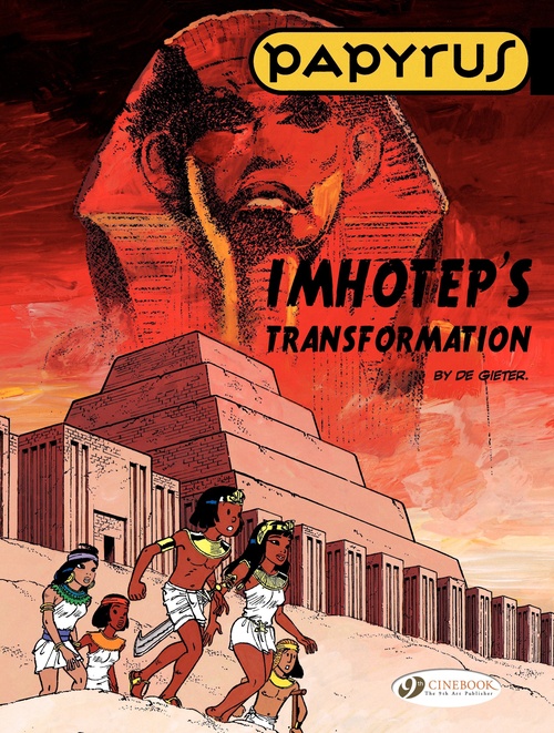 ebook cover of Papyrus - Volume 2 - Imhotep's Transformation, by Lucien De gieter